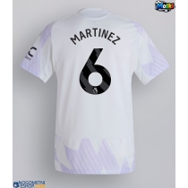 Moški Nogometni dresi Manchester United Lisandro Martinez #6 Gostujoči 2025-26 Kratek Rokav